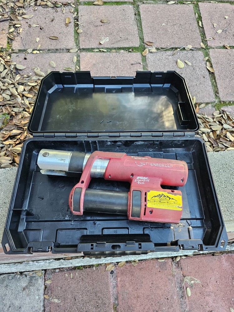 Rothenberger 1.5400X Romax Cordless 12V Press Tool Crimper &ndash; SEE THE DESCRIPTION
