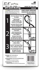 Drain Cleaner Sewer Line Clog Remover Pipe Unclogger for Main Outdoor 3 4 Inch