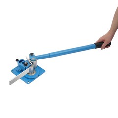 Blue Carbon Steel Sheet Metal Bending Tool Dual-zone Ball Bearings 90&deg; Bending