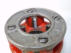 RIDGID 00-R Pipe Threading Die Head Set, 1&Prime; & 3/4&Prime;