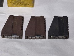 NOS OSTER 43236 Pipe Threading Machine Chuck Jaws Replaceable Insert Grips