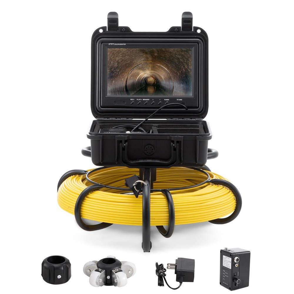 Sewer Camera 300ft 9 Screen 16GB SD for Kingston