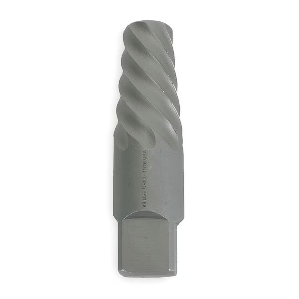 Westward Screw Extractor Spiral Flute Size No 8 2RUP6 Westward 2RUP6 #8