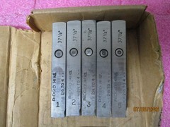 NEW! Ridgid No 141 Chaser 37 1/2&Prime; H S Bevel Die &ndash; Set of (5) &ndash; 38140