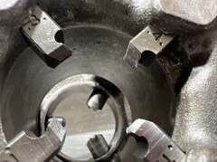 Used Surplus RIDGID 65-R ADJUSTABLE THREADER DIE HEAD 1-2&Prime;. Item ID 3