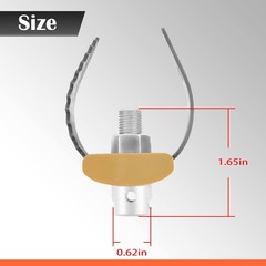 52812 T-230 2&Prime; Heavy Duty C-Cutter Drain Cleaning Auger Tool for Ridgid Cable