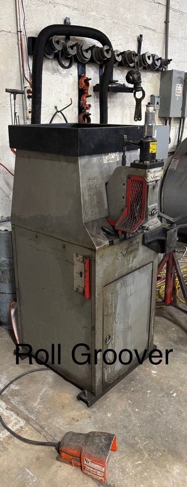 VE-268-269 ROLL GROOVER &ndash; USED &ndash; VICTAULIC