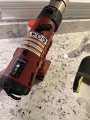RIDGID RP 340 PRESS TOOL Only! Standard Size Copper/Megapress