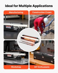 VEVOR Electric PVC Heater PVC Bender Conduit Heater 1/2&Prime; &ndash; 2&Prime; 1200W Pipe Bending