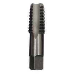 6 Piece NPT Pipe Tap, Carbon Steel, DWTPT Series Set, 1/8&Prime;, 1/4&Prime;, 3/8&Prime;, 1/2&Prime;,&hellip;