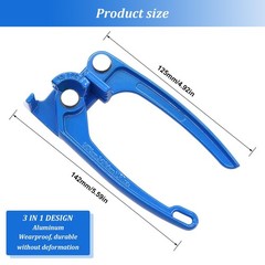 Mini 90 Degree Tubing Bender Tool Fits 1/8-Inch (3mm), 3/16-Inch (4mm), and 1&hellip;