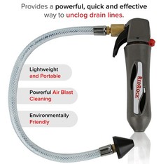 AC Drain Line Cleaner Tool | HVAC Condensate System Blaster | High Pressure A&hellip;