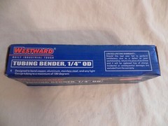 Westward Built Industrial Tough Tubing Bender 1/4&Prime; OD, 3CYU6