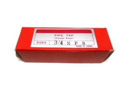 3/4-14 Carbon Steel NPS Straight Pipe Tap Made In Japan