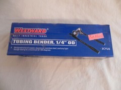 Westward Built Industrial Tough Tubing Bender 1/4&Prime; OD, 3CYU6