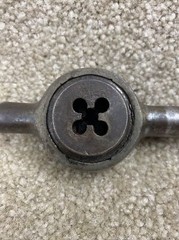 Greenfield Little Giant Die Handle & Die Vintage Wells Brothers Co