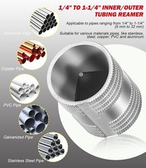 1/4&Prime; to 1-1/4&Prime; Inner/Outer Tubing Reamer for 29983 Model 223S, Deburring Tool