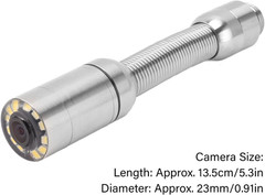 Drain Pipeline Inspection Replacement, 0.9Inch/23Mm Sewer Camera Accessories 12L