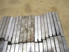 LOT OF 48 MISC RIDGID UNIVERSAL DIE INSERTS 1/2&Prime;-3/4&Prime; 1&Prime;-2&Prime; NPT HS/SS FREE SHIPP
