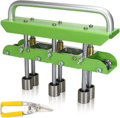Three-Station Edge Roller Bender 0-90&deg;Bending Angle Adjustable for 29 to 22-Gaug