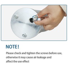 Olpchee Portable High Pressure Kinetic Toilet Plunger Air Drain Blaster Pump