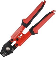 10-Inch High Carbon Steel CP1 Fishing Crimpers, Ergonomic Handle Wire Leader Too