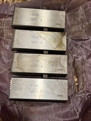 Collins Rothenburger # 2584 1&rdquo; To 2&rdquo; HSS NPT Thread Dies (C2)