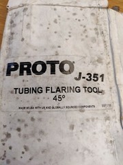 Pronto j-351 tubing flaring tool 45 degrees