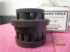 NEW Toledo Tools Die Head Complete with Dies #12 &ndash; 1/2&Prime;