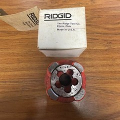 Ridgid 37650 00-RB 7/8&Prime; Die Head w/ Bolt Die for OO-R Ratchet Threaders USA MADE