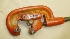 RIGID 1A Heavy Duty No. 1-2 Pipe Cutter Tool 1/8 in To 1 1/4&rdquo; Good Shape