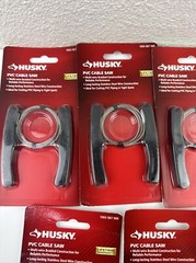 5x Husky PVC Cable Saw 1003 067 560 Multi Wire Stainless Steel