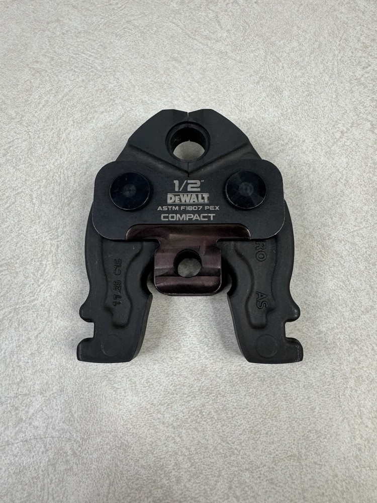 1/2 INCH DeWALT ASTM F1807 PEX COMPACT PRESS JAW