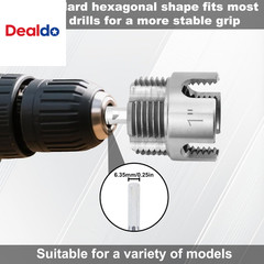 3 Pcs Pipe Threading Tool, Dual-Function Integrated Internal & External Thread C