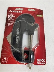 Husky Manual Ratcheting Quick-Release Tube Cutter Black 2-1/8&Prime; 1000 002 732
