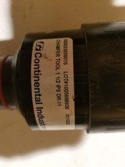 Continental Industries 1 1/2&Prime; IPS Black Chamfer Tool With Gauge