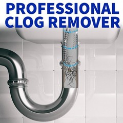 Manual Drain Snake Clog Remover 10 Foot Metal Tool Unclog Sinks Drains Toilets