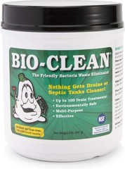 Multi-Purpose Drain Treatment &ndash; 2 lb Canister Removes Grease & Oil Safely