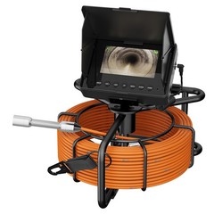 30M Sewer Pipe Inspection Camera, 17mm Drain Sewer Pipeline Industrial Endoscope