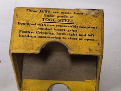 NOS OSTER 43236 Pipe Threading Machine Chuck Jaws Replaceable Insert Grips