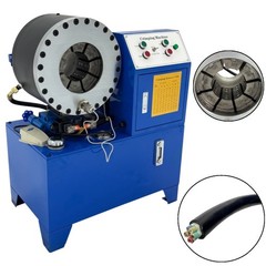 220V Heavy Duty Hydraulic Electric Hose Crimper 0.2-4&Prime; Pipe Crimping Shrinking