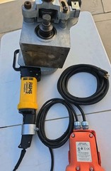 Victaulic Roll Groover Machine Portable Electric REMS Amigo2 & Foot Switch