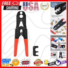 iCrimp 1/2 and 3/4-inch Combo Pex Pipe Crimping Tool for Copper Ring with Gau&hellip;