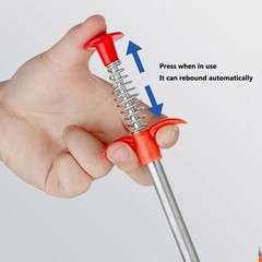 60Cm Spring Pipe Dredging Tools, Drain Snake, Drain Cleaner Sticks Clog Remover