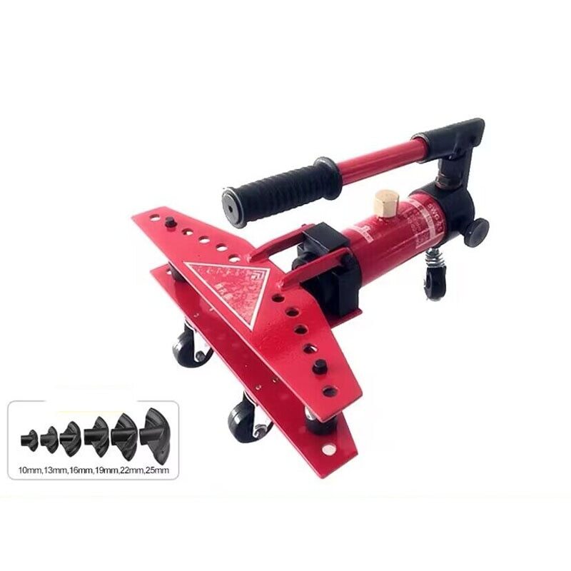 ydraulic Rebar Bender Manual Copper Tube Bending Machine Stainless Steel SWG-25