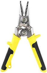 Sheet Metal Hand Seamer 6in Straight Jaw Bender Manual Plier Tool Comfort Grip