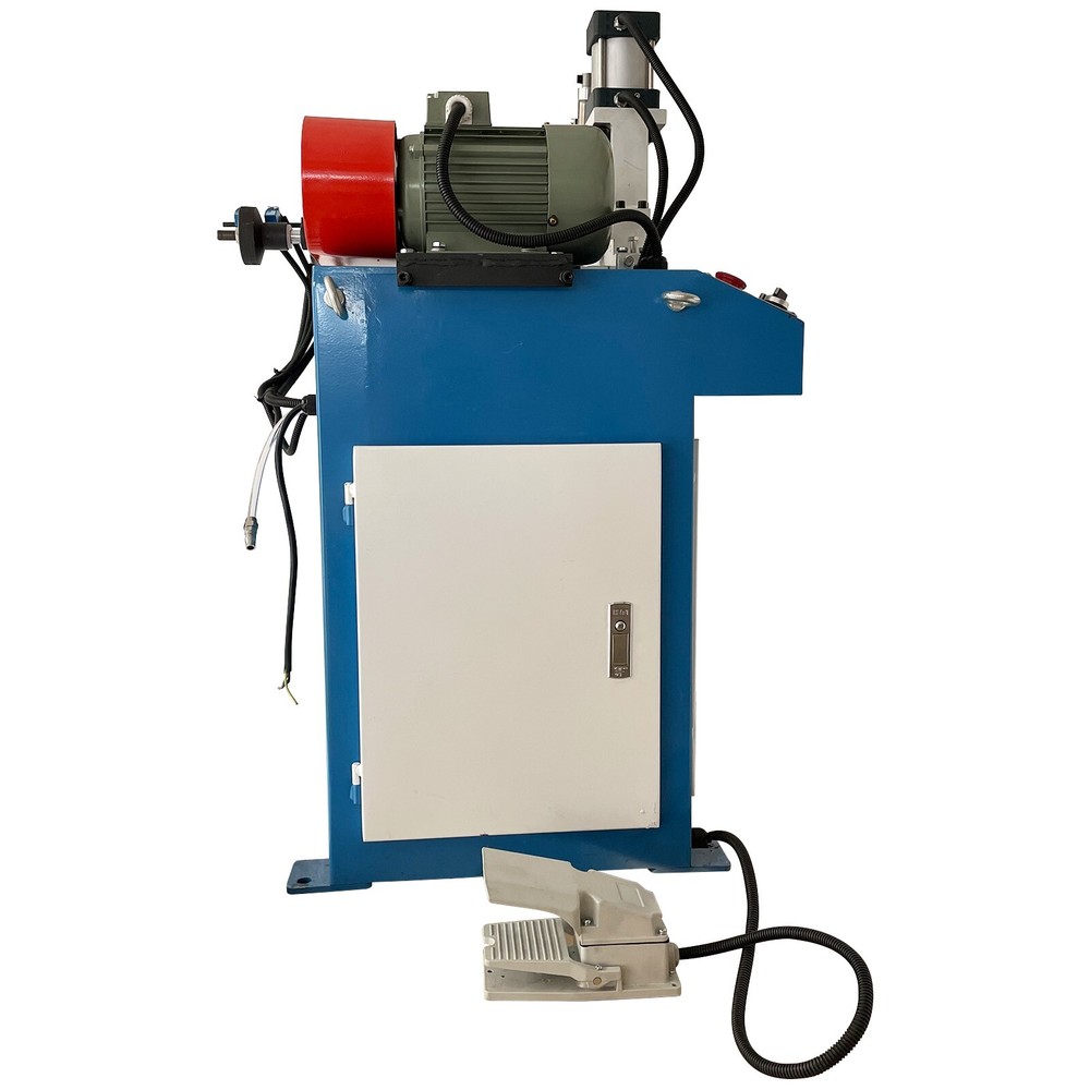 Pneumatic Solid Bar Rod Pipe Bender Chamfering Beveling Deburring Machine
