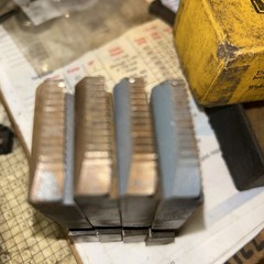 Oster Symbol Quad HS Pipe Die Set 1/2-3/4 NPT
