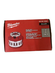 MILWAUKEE 48-36-1002 3/4&Prime; Alloy NPT Forged Aluminum Die Head