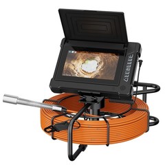 30M Sewer Pipe Inspection Camera Drain Sewer Pipeline Industrial Endoscope 7inch